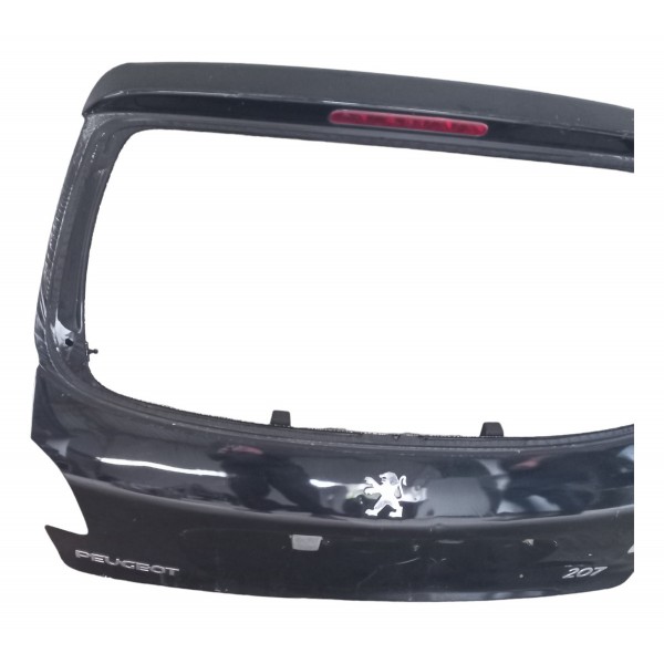 Tampa Traseira Porta Malas Peugeot 207 Preto