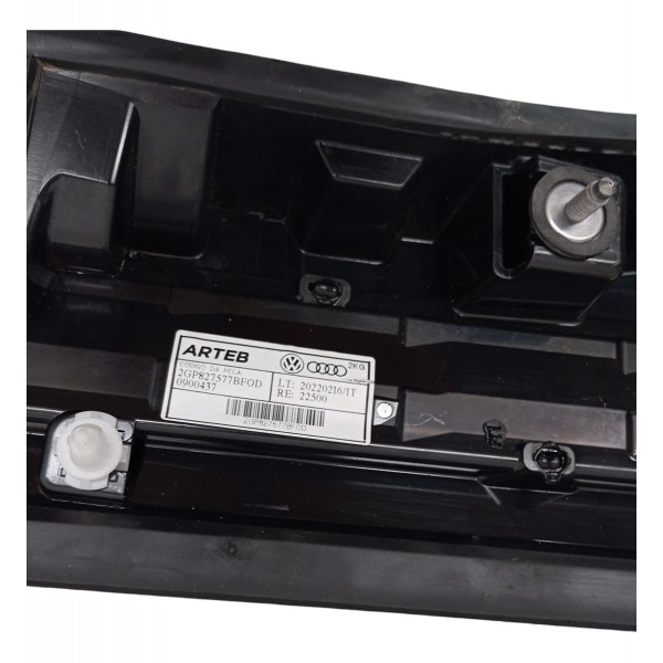 Moldura Aplique Tampa Traseira Volkswagen Tcross Tsi 2021 22