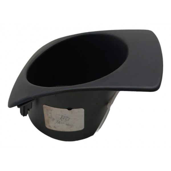 Porta Copos Console Central Traseiro Renault Logan 2014 2015 Preto