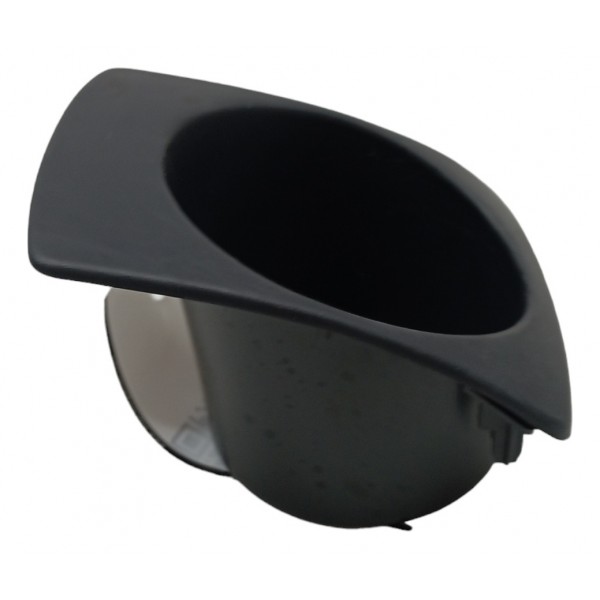 Porta Copos Console Central Traseiro Renault Logan 2014 2015 Preto