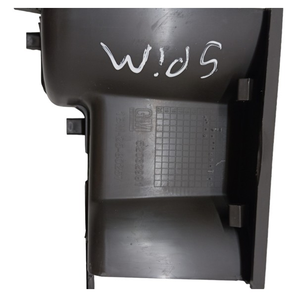 Acabamento Porta Copos Chevrolet Spin 2012 2013 2014 2015  Preto