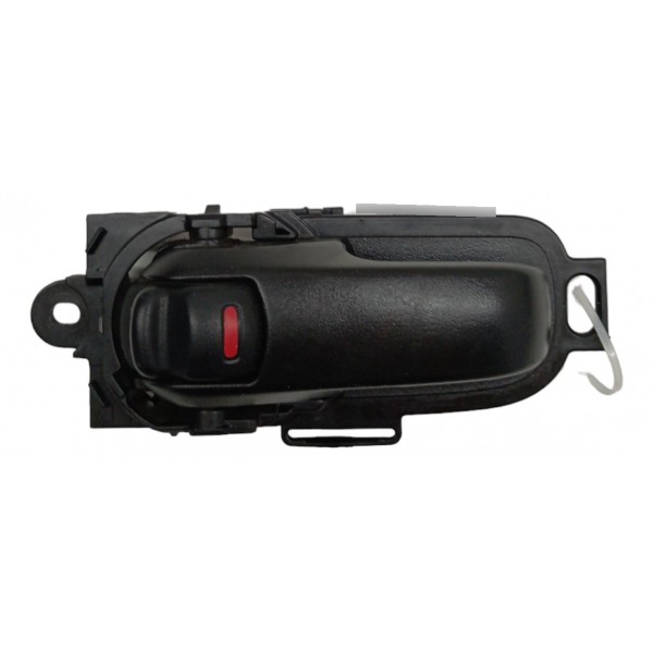 Maçaneta Interna Traseira Esquerda Nissan Livina 2009 2010 Preto Traseira
