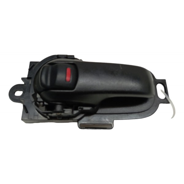 Maçaneta Interna Traseira Esquerda Nissan Livina 2009 2010 Preto Traseira