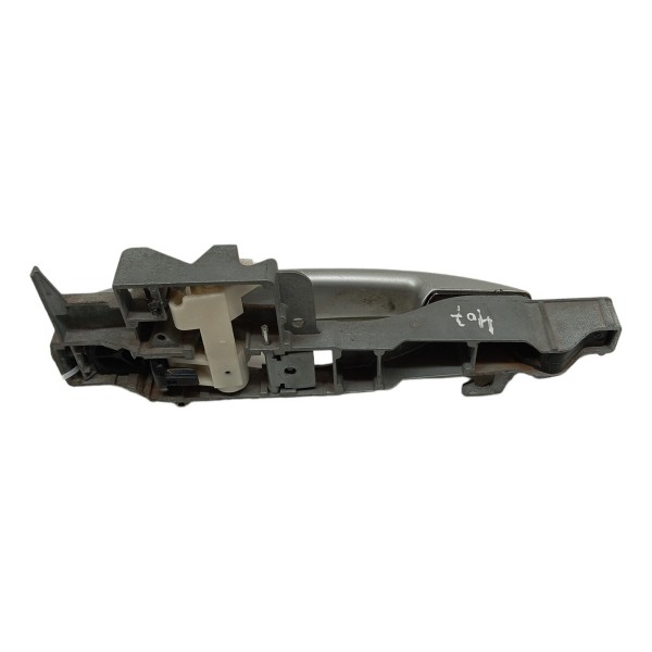 Maçaneta Externa Traseira Esquerda Peugeot 407 2007 2008 09 Preto Traseira