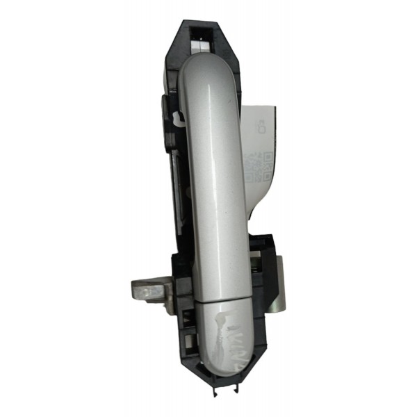 Maçaneta Externa Traseira Esquerda Nissan Livina 2009 2010  Prata Traseira