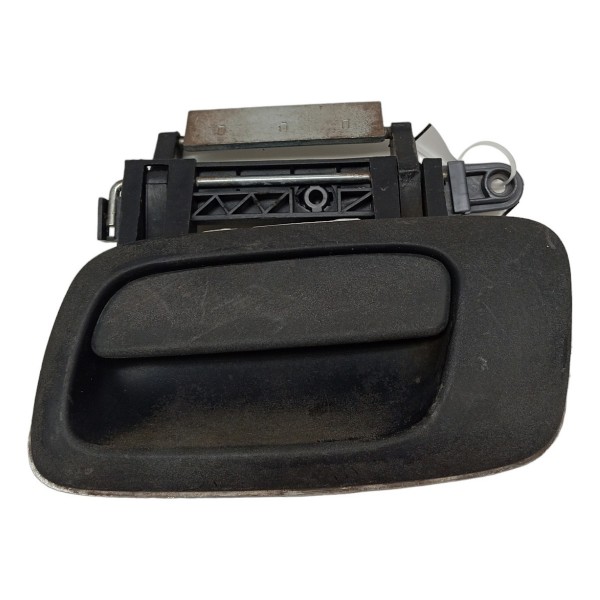 Maçaneta Externa Traseira Esquerda Chevrolet Zafira 2002 03 Preto Traseira