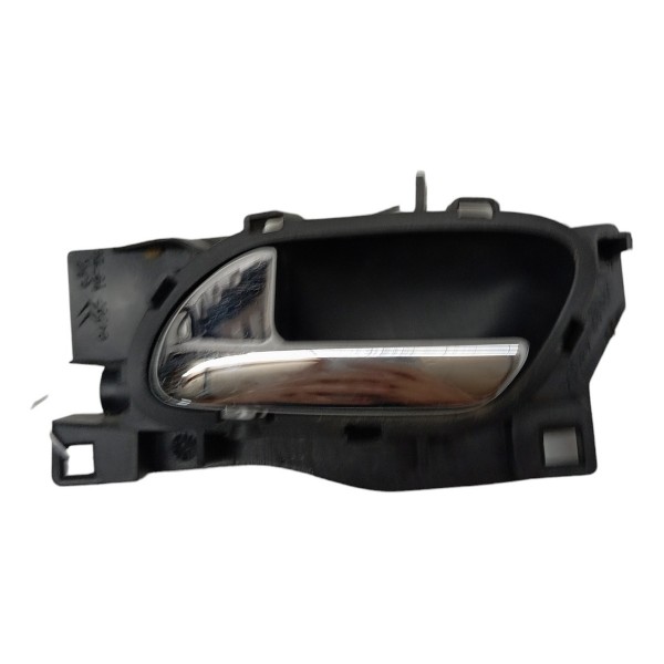 Maçaneta Interna Traseira Esquerda Peugeot 407 2007 2008 09  Preto Traseira