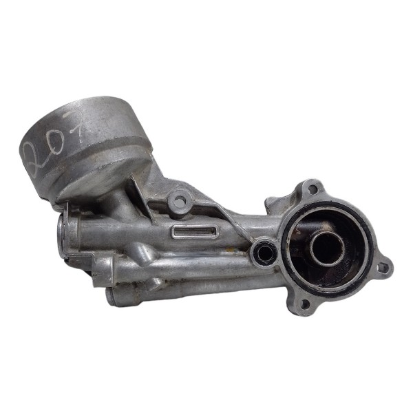 Suporte Filtro Oleo Motor Peugeot 207 1.4 8v Prata