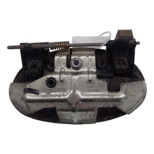 Maçaneta Externa Traseira Direita Chevrolet Prisma 2009 2010 Preto Traseira