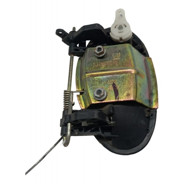 Maçaneta Externa Dianteira Direita Chevrolet Prisma 2009 10 Preto Dianteira