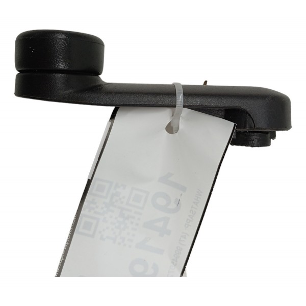 Manivela Vidro Traseiro Chevrolet Celta Corsa Prisma 2008 09 - Preto