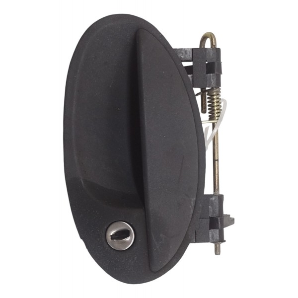Maçaneta Externa Dianteira Esquerda Chevrolet Prisma 2009 10 Preto Dianteira