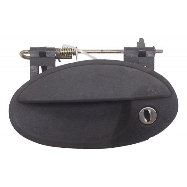 Maçaneta Externa Dianteira Esquerda Chevrolet Prisma 2009 10 Preto Dianteira