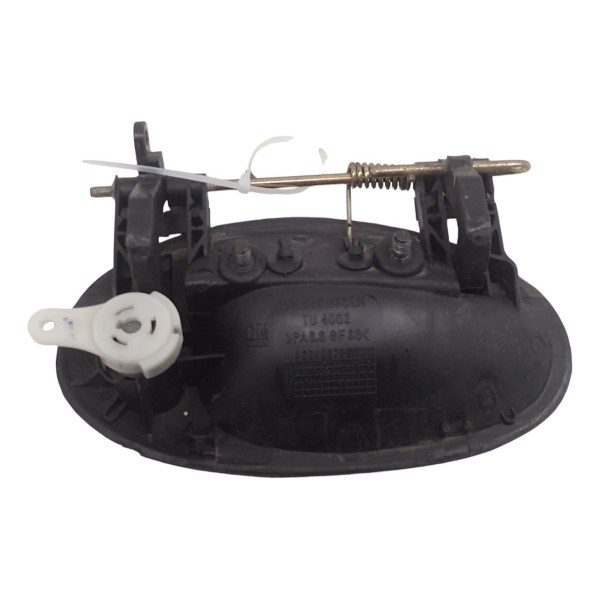 Maçaneta Externa Dianteira Esquerda Chevrolet Prisma 2009 10 Preto Dianteira