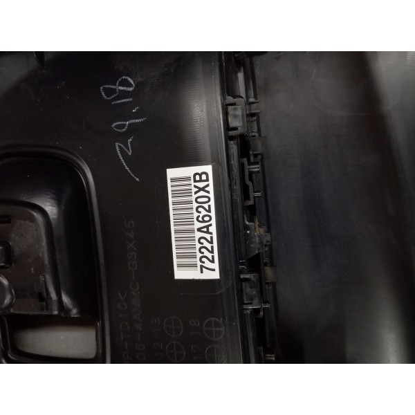 Forro Porta Traseiro Direito Mitsubishi Asx 2.0 2011 2012 13 Preto