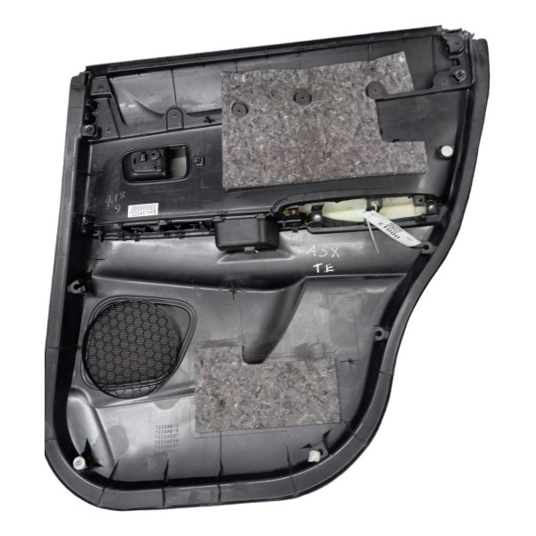 Forro Porta Traseira Esquerda Mitsubishi Asx 2.0 2011 2012 Preto