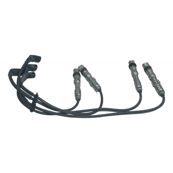 Jogo Cabo Vela Ignição Volkswagen Polo 2010 Preto