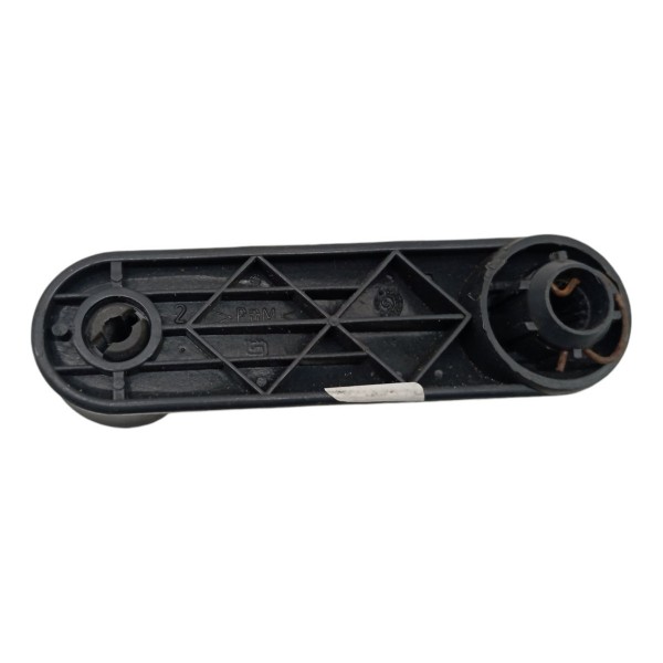 Manivela Vidro Porta Fiat Doblo 2007 2008 2009 Preto