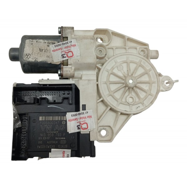 Motor Máquina Vidro Porta Dianteira Esquerda Vw Jetta 2010