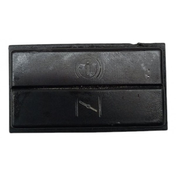 Botão Pisca Alerta Freio Mão Volkswagen Santana 1993 1994 95 Preto