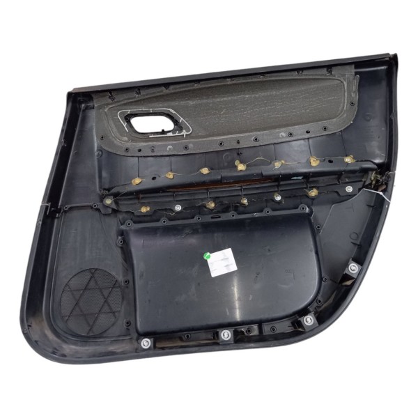 Forro Porta Traseiro Esquerdo C4 Pallas Hatch 2007 08 09 10 Preto