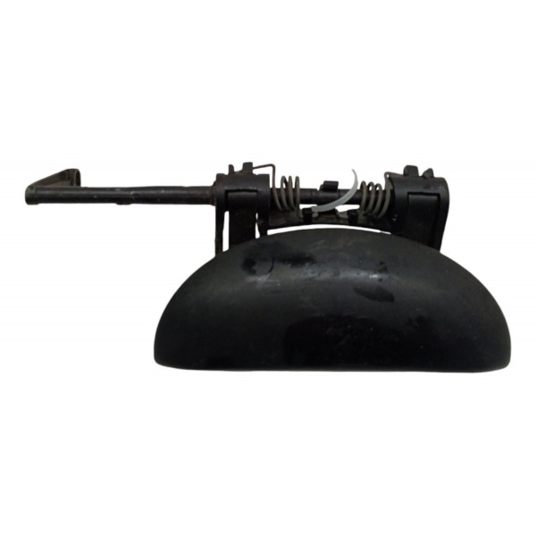 Maçaneta Externa Direita Peugeot 206 2002 2007 2008 2009 - Preto - Dianteira