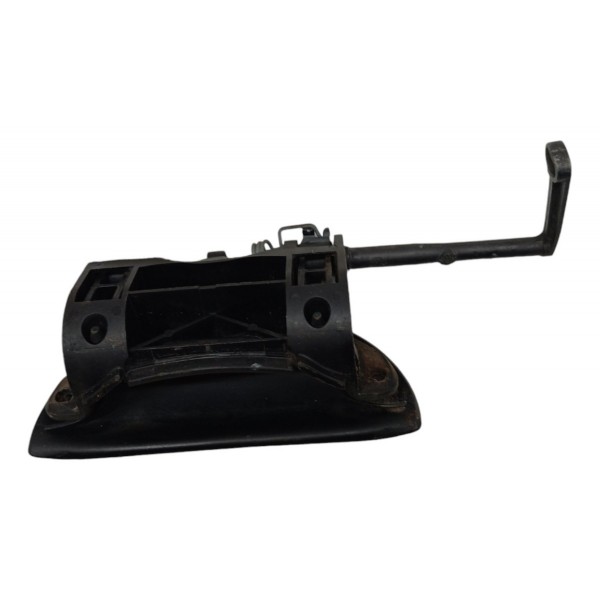 Maçaneta Externa Direita Peugeot 206 2002 2007 2008 2009 - Preto - Dianteira