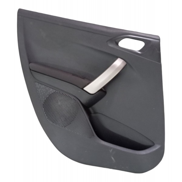 Forro Porta Traseira Esquerda Peugeot 2008 1.6 2016 2017 18 Preto