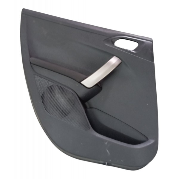 Forro Porta Traseira Esquerda Peugeot 2008 1.6 2016 2017 18 Preto