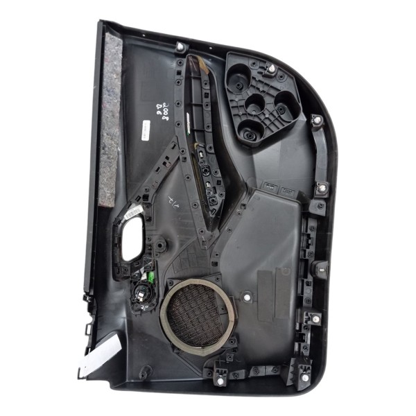 Forro Porta Dianteira Esquerda Peugeot 2008 1.6 2016 2017 18 Preto