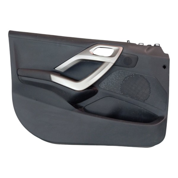 Forro Porta Dianteira Esquerda Peugeot 2008 1.6 2016 2017 18 Preto
