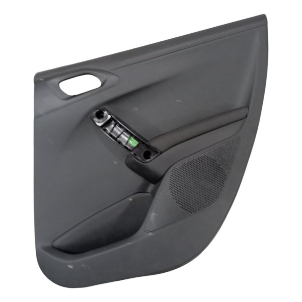 Forro Porta Traseira Direita Peugeot 2008 1.6 2016 2017 18 Preto