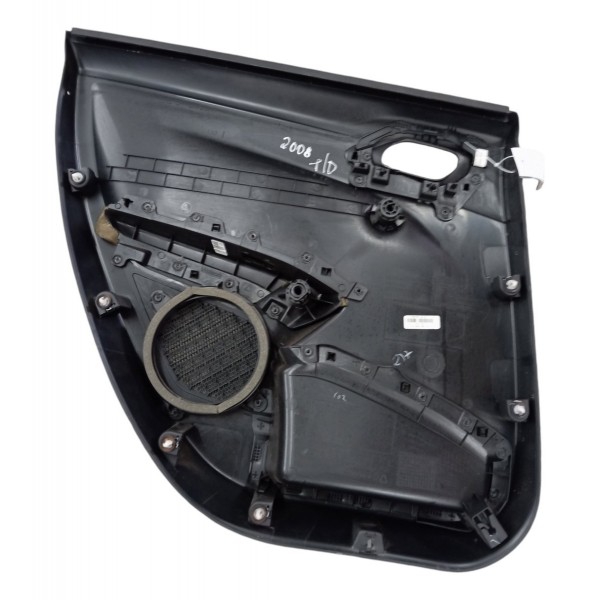 Forro Porta Traseira Direita Peugeot 2008 1.6 2016 2017 18 Preto