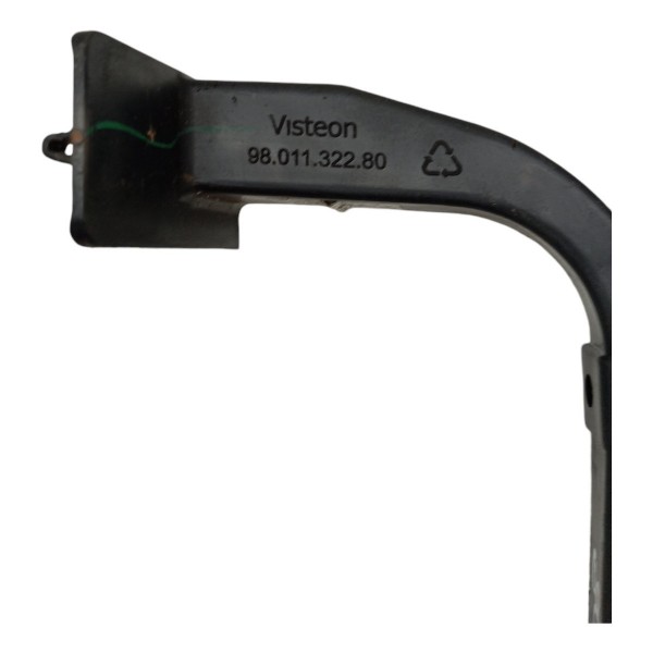 Suporte Maçaneta Interna Diant Esquerda Peugeot 2008 2016 17 Preto Dianteira