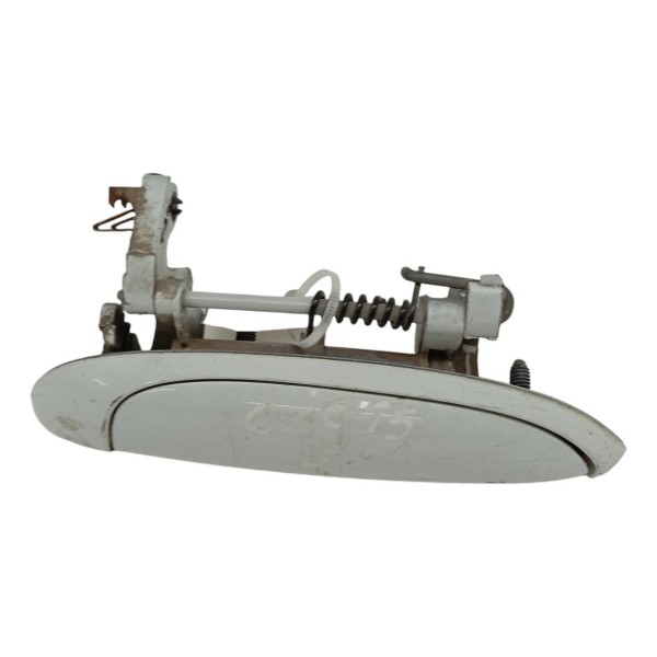 Maçaneta Externa Traseira Direita Renault Clio 1.0 2015 2016 Branco Traseira