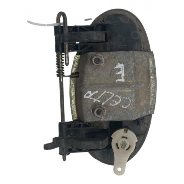 Maçaneta Externa Dianteira Esquerda Gm Celta 1.0 2004 2005 Preto Dianteira