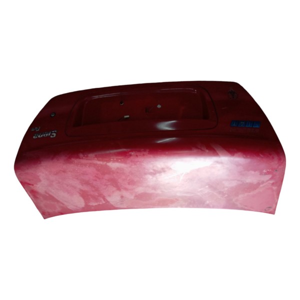 Tampa Traseira Porta Malas Fiat Siena Fire 1.0 2005 06 07 08 - Vermelho