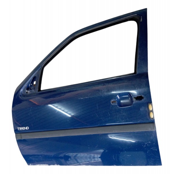 Porta Dianteira Esquerda Volkswagen Gol G4  2008 2009 2010 Azul Esquerdo Dianteira