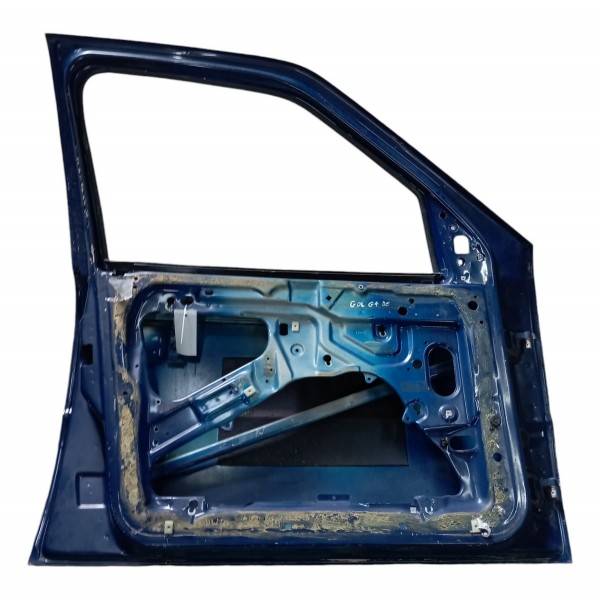 Porta Dianteira Esquerda Volkswagen Gol G4  2008 2009 2010 Azul Esquerdo Dianteira