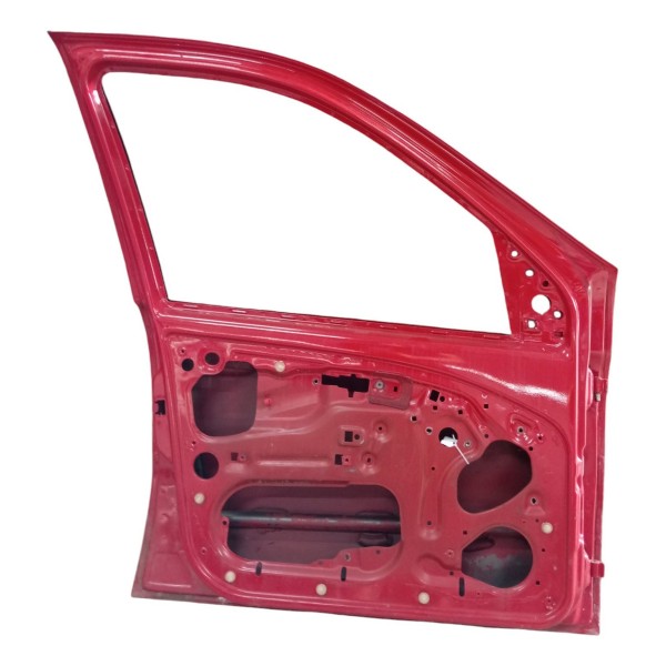 Porta Dianteira Esquerda Fiat Palio Siena Fire 2005 2006 07 Esquerdo Vermelho Dianteira