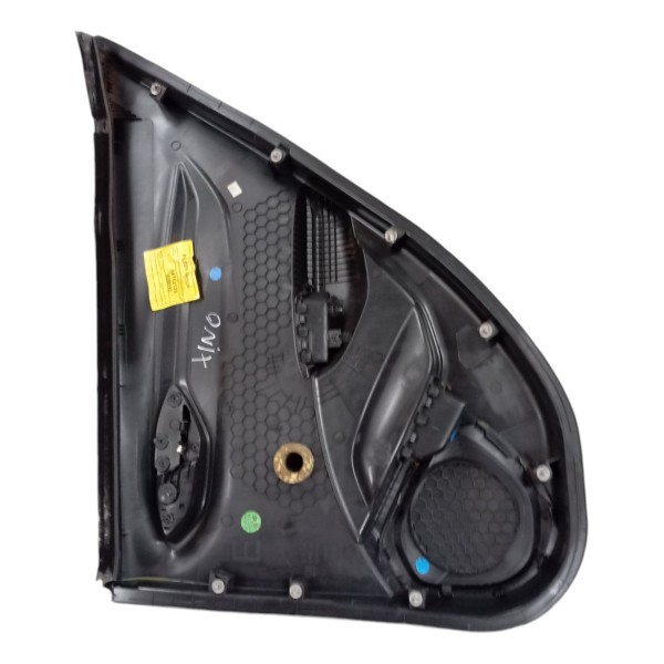 Forro Porta Traseiro Esquerdo Gm Onix Prisma  2013 14 15 16 Preto