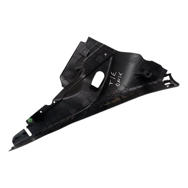 Acabamento Soleira Coluna Traseira Esquerda Gm Onix 2013 14 Preto