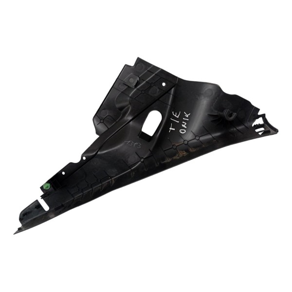 Acabamento Soleira Coluna Traseira Esquerda Gm Onix 2013 14 Preto