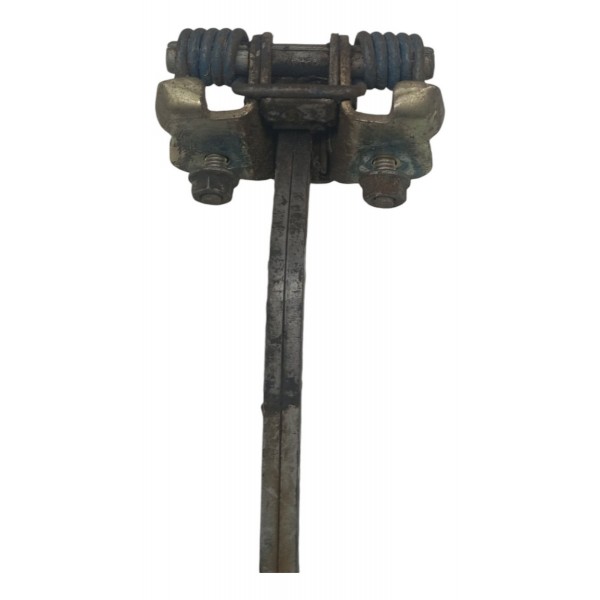 Limitador Porta Dianteira Direita Volkswagen Gol G4 2008 09 - Dianteira - Díreita - Prateado