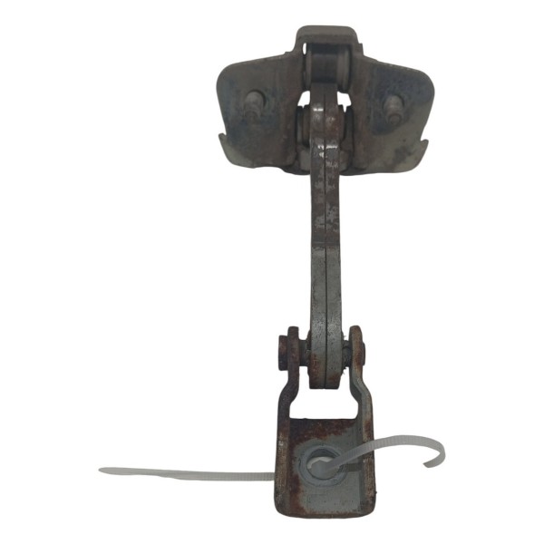 Limitador Porta Traseira Esquerda Volkswagen Gol G4 2008 09 Traseira Esquerdo Prateado