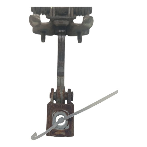 Limitador Porta Traseira Esquerda Volkswagen Gol G4 2008 09 Traseira Esquerdo Prateado