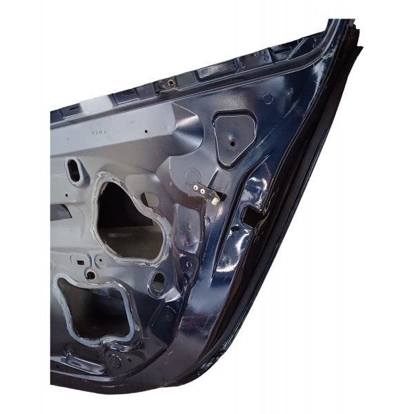 Porta Traseira Direita Renault Fluence 2011 Detalhes Azul Direiro Traseira