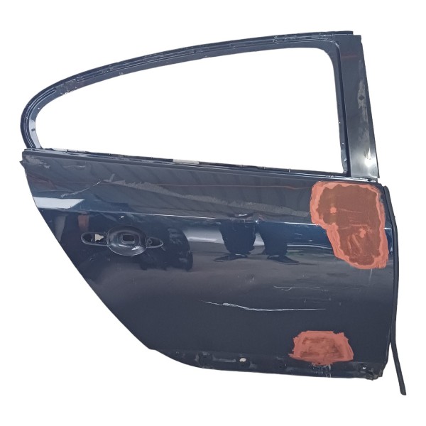 Porta Traseira Direita Renault Fluence 2011 Detalhes Azul Direiro Traseira