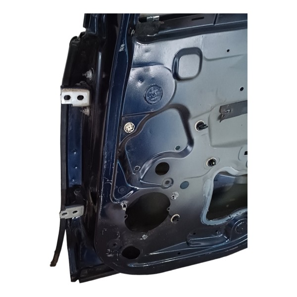 Porta Traseira Direita Renault Fluence 2011 Detalhes Azul Direiro Traseira