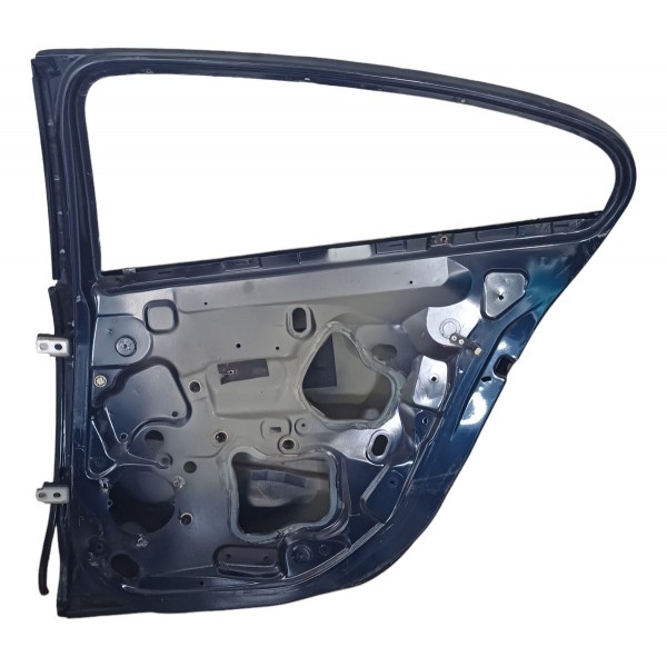 Porta Traseira Direita Renault Fluence 2011 Detalhes Azul Direiro Traseira